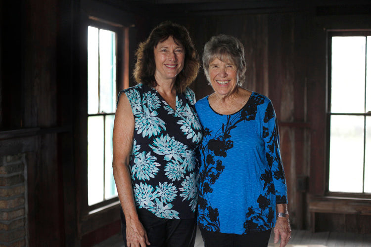 Dr. Kathy Doner with Biographer Elizabeth Friedmann [Photo: Kaila Jones]