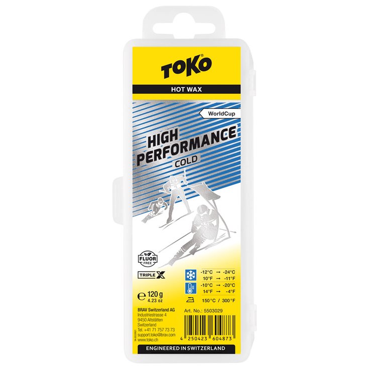 Toko Waxing Wc High Performance Cold 120G Overview