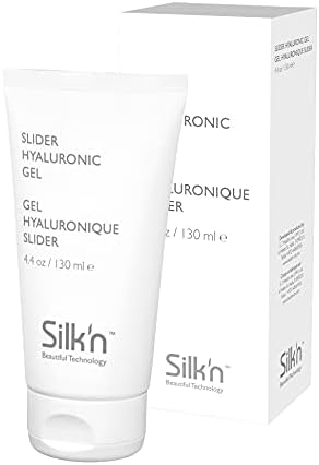 Silk’n Paraben Free Slider Gel, Water-Based, Hyaluronic Gel Formula For Use With Silk’n Anti-Aging Devices 4.4 Fl Oz