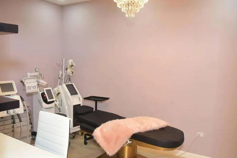 A treatment room at the Montego Bay-based beauty and wellness medical facility Beauty by Doctors.