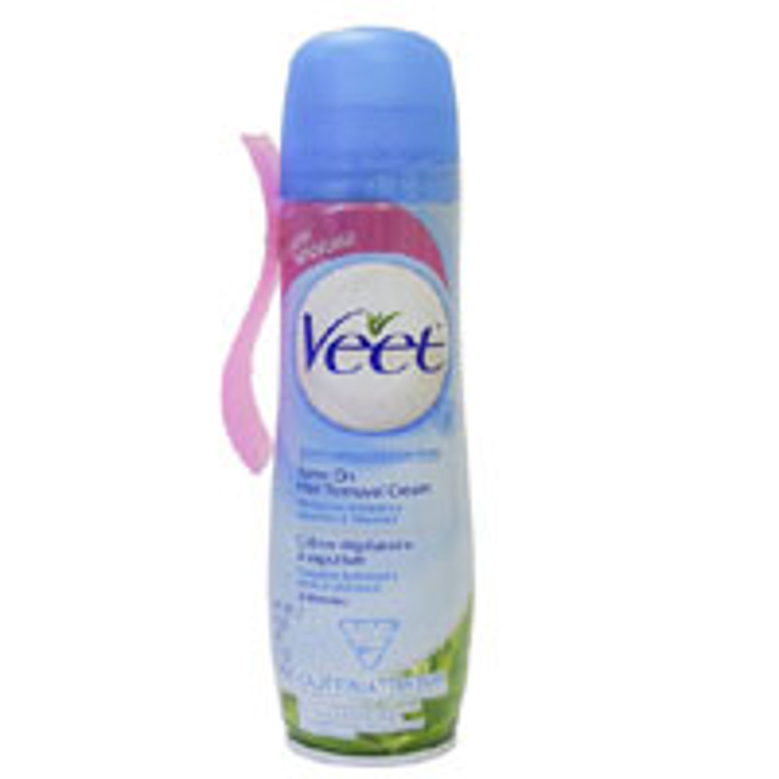 Veet Spray On Hair Removal Cream For Sensitive Skin - 5.1 Oz