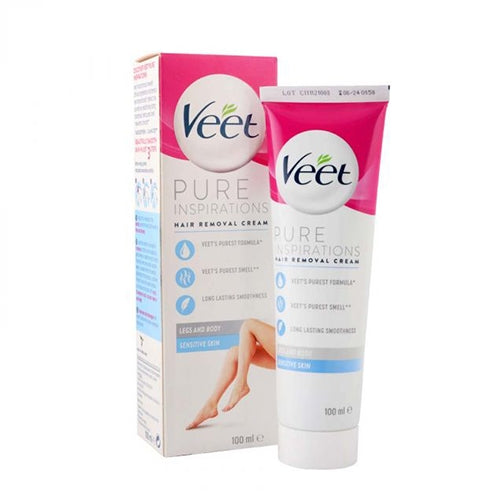 Kem tẩy lông Veet Pure Inspirations Hair Removal Cream 100ml