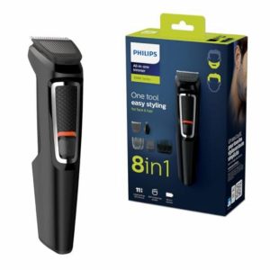 Philips Multigoom Series 3000 8-in-1 Face and Body Hair Shaver and Trimmer (Model MG3730/13)