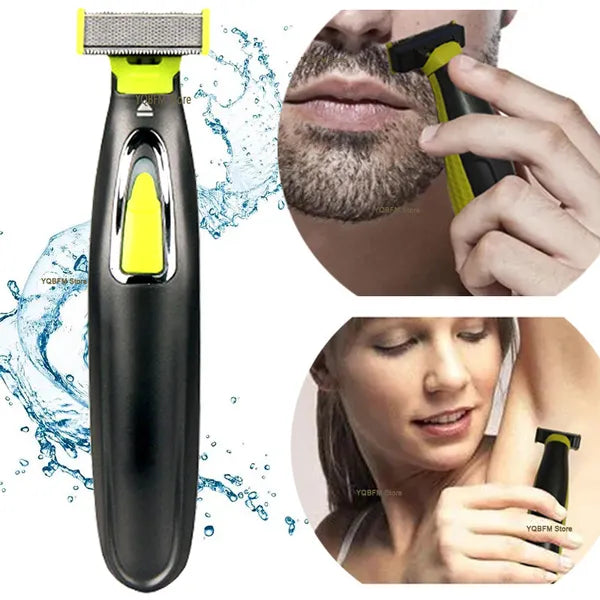 Electric Shavers Shaver for Men and Women Portable Full Body Trimmer USB Tshaped Blade Razor Beard Armpit Leg Chest Hair Removal 230530