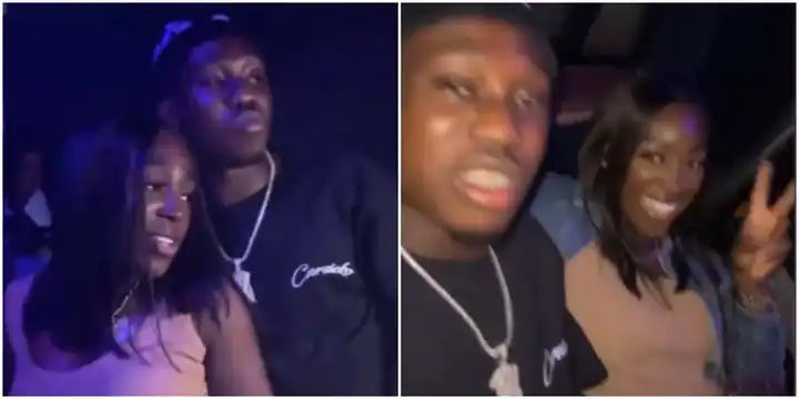 Zlatan Ibile's baby mama shows up at his London concert. Photos: @davitalamai Source: Instagram