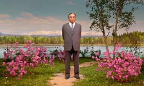 A waxwork of Kim Il-sung, grandfather of the current North Korean leader. 'People cry when they see the statues,' Zhang said. Photograph: Zhang Molei