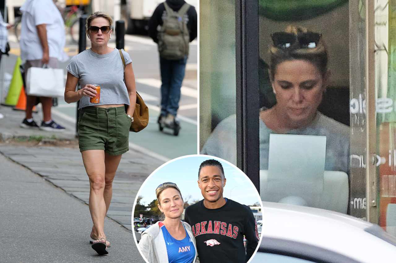 Amy Robach shows off her long toned legs at waxing salon as GMA3 alum gets date-night ready for TJ Holmes in new photos