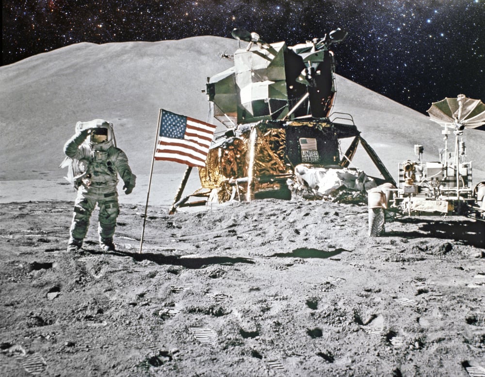 Apollo Moon landing (Photo Credit : Castleski/Shutterstock)