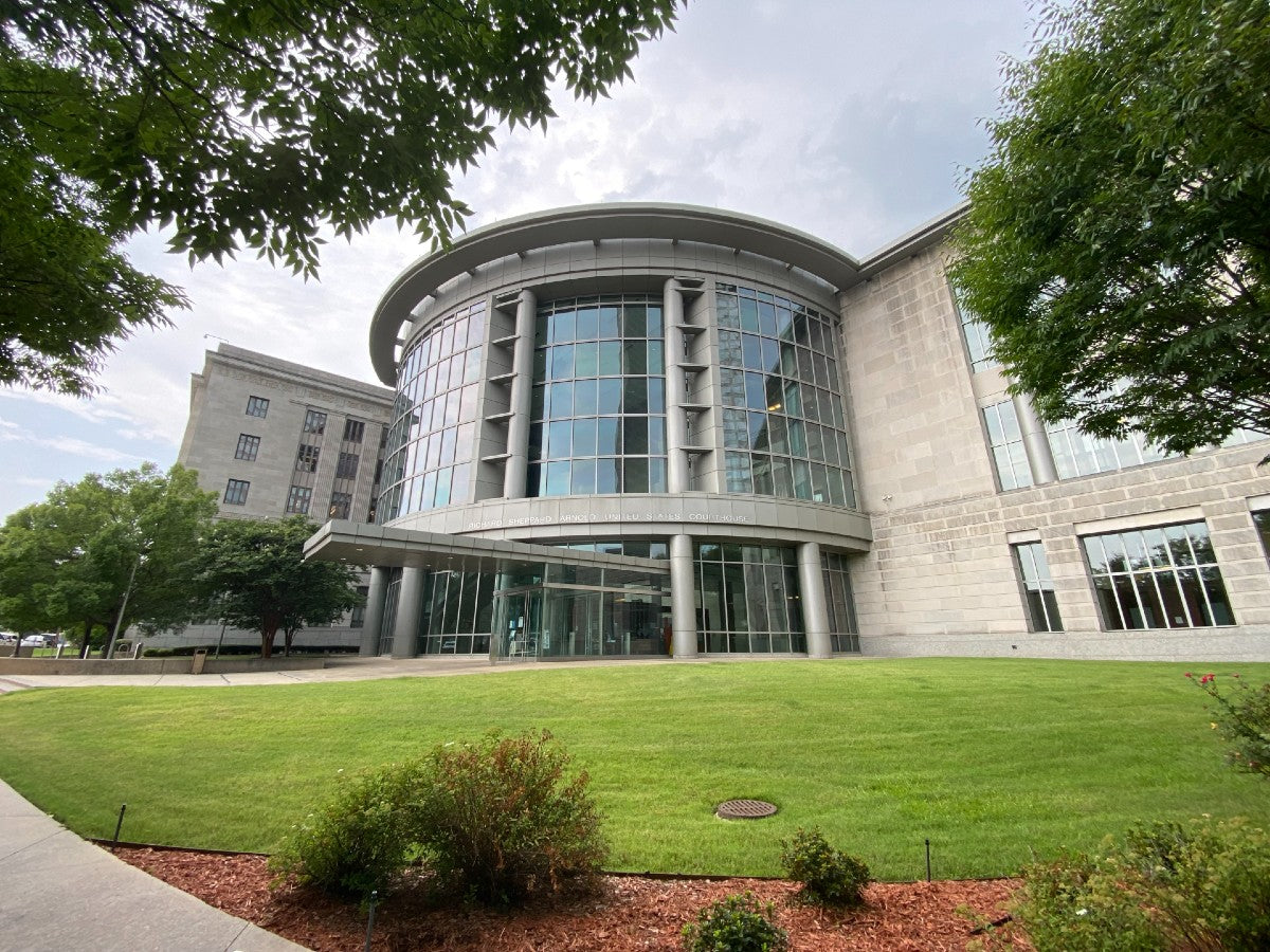 The federal courthouse in Little Rock.