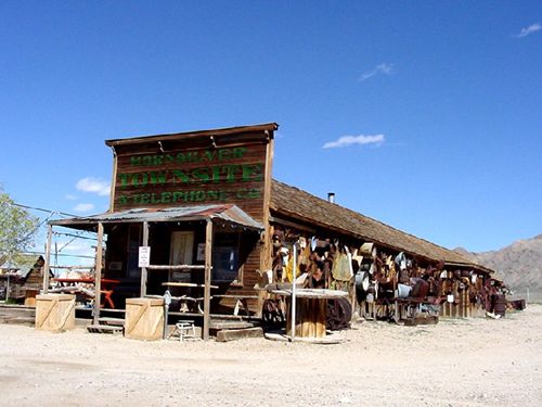 Hornsilver Townsite & Telephone Company, Gold Point, Nevada, by Kathy Alexander.