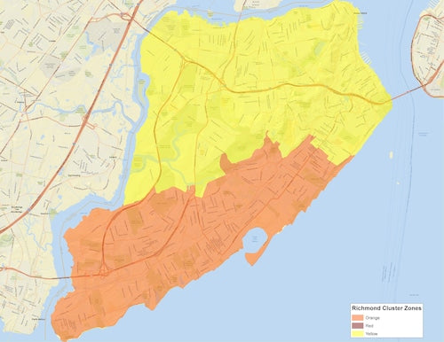 Is my neighborhood in the orange zone? Analyzing Staten Island’s coronavirus restriction borders