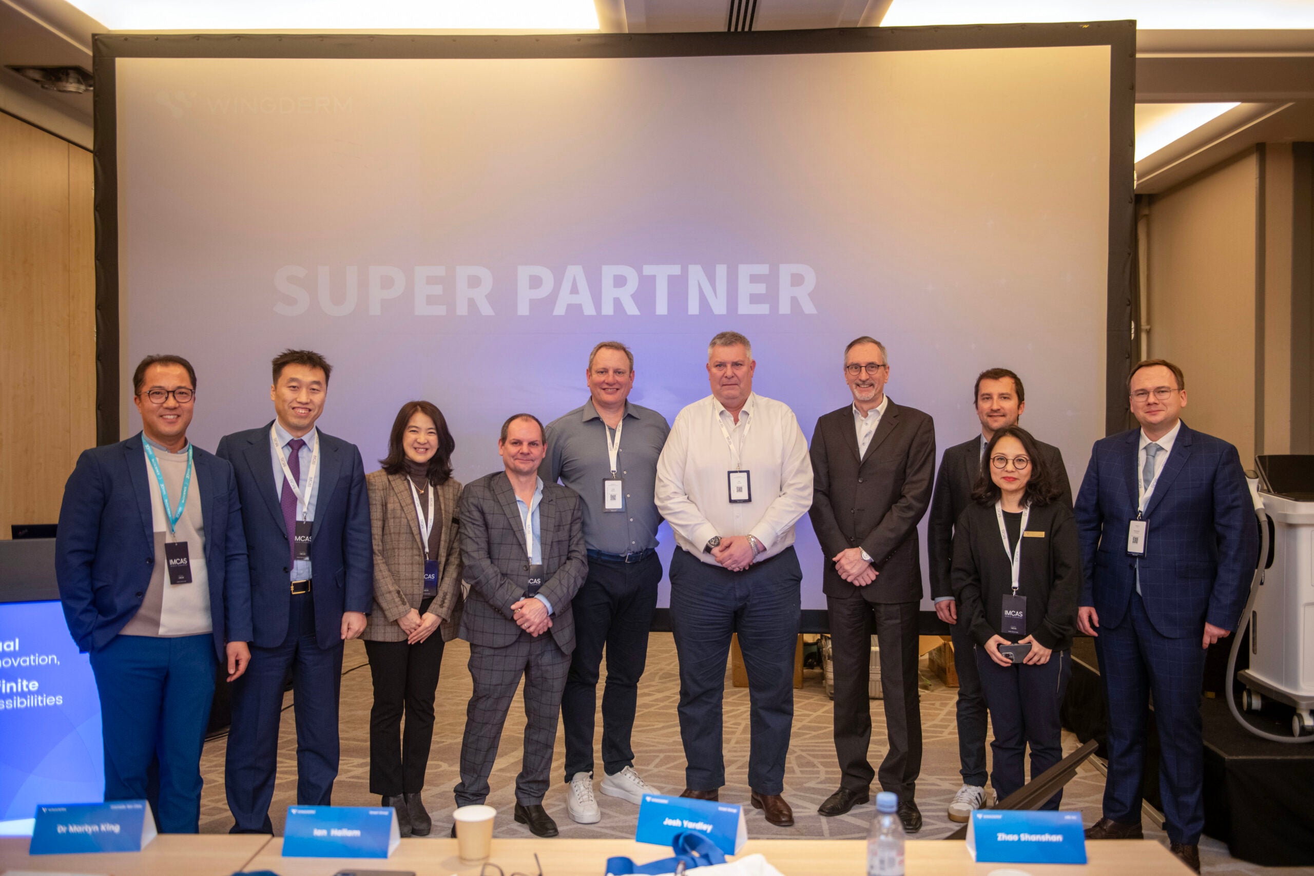 Wingderm® “Dual Innovation, Infinite Possibilities” International Distributor conference was successfully held at IMCAS World Congress 2024 in Paris