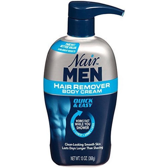 Nair Hair Remover for Men Hair Remover Body Cream, 13oz