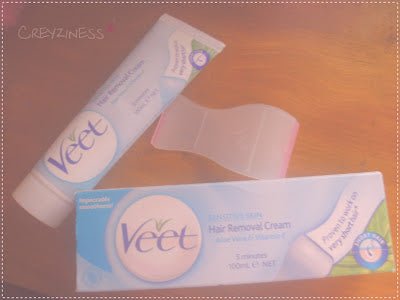 Product Review: Veet Sensitive Skin Hair Removal Cream with Aloe Vera & Vitamin E