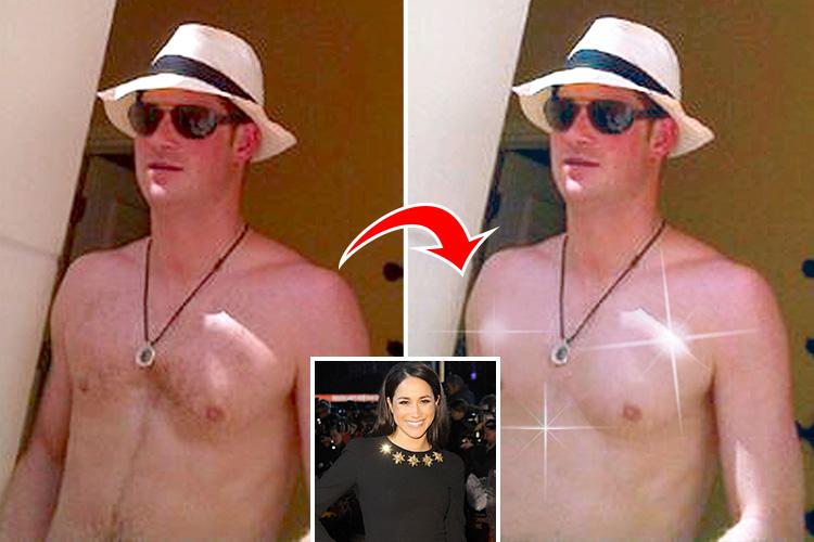 Prince Harry mocked mercilessly by pals after WAXING his hairy chest ‘to impress girlfriend Meghan Markle’