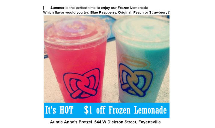 Weekly deals: $1 off frozen lemonade, back-to-school pizza deal, $5 PBR pitchers, and more