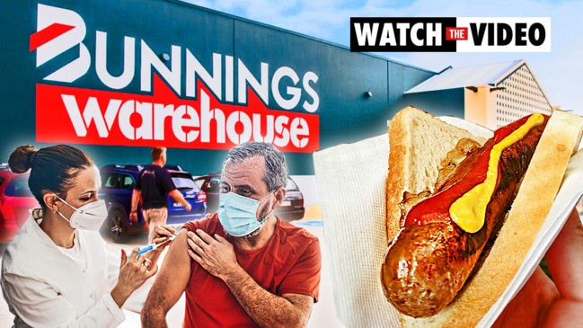 Jab and a Bunnings snag? - Businesses in talks to become vaccine hotspots