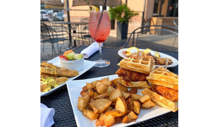 Do you hear that sound? That’s the patio at East Side Grill, calling your name.