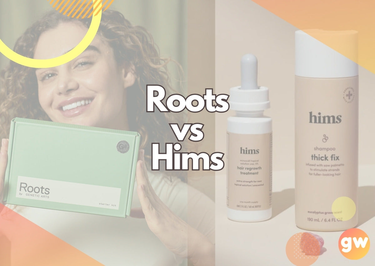 roots by genetic arts vs hims for hair treatment