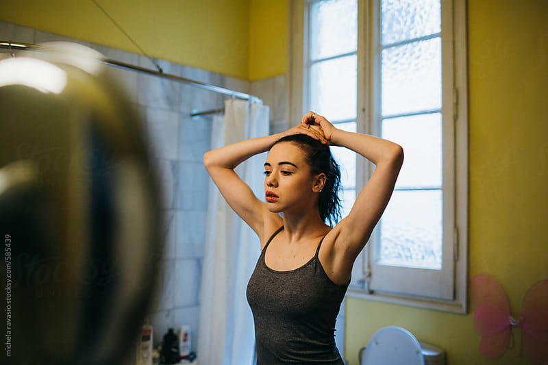 Taming the Mane Managing Hair in the Bathroom