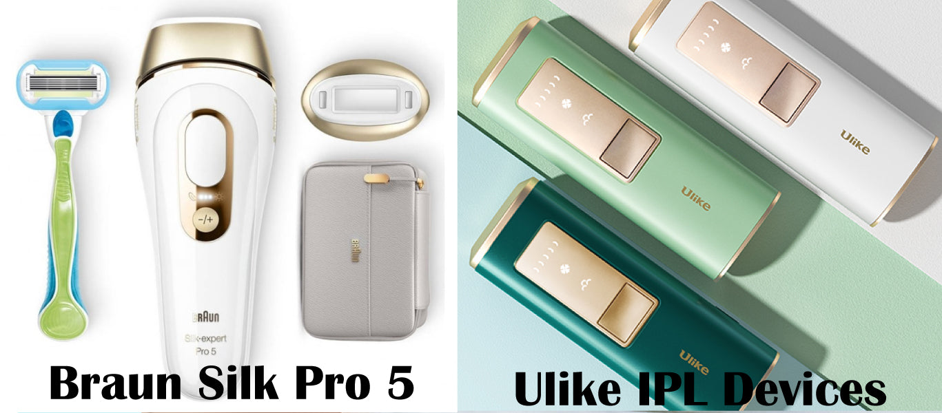 Ulike Vs Braun Silk Expert Pro 5 – Best Hair Removal Device