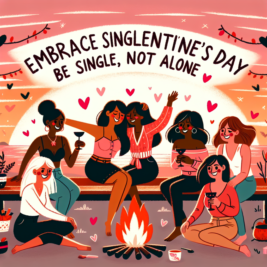 "Embrace Singleness this Galentine's Day: Be Single, Not Alone"