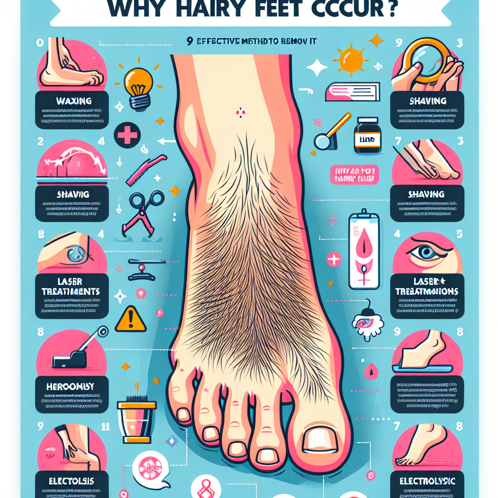 "Why Hairy Feet? Understand The Causes and Discover 9 Effective Methods to Remove It"