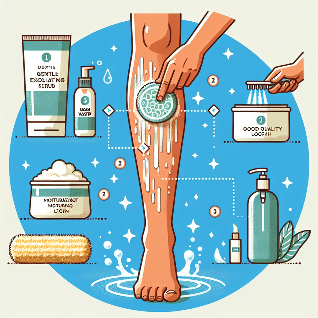 "Step-by-Step Guide to Leg Exfoliation: Best Practices for Smooth Skin"