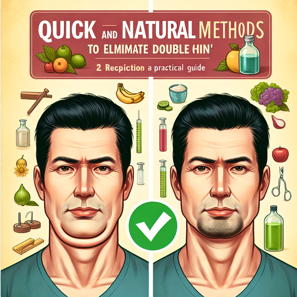 "Quick and Natural Methods to Eliminate Double Chin: A Comprehensive Guide"