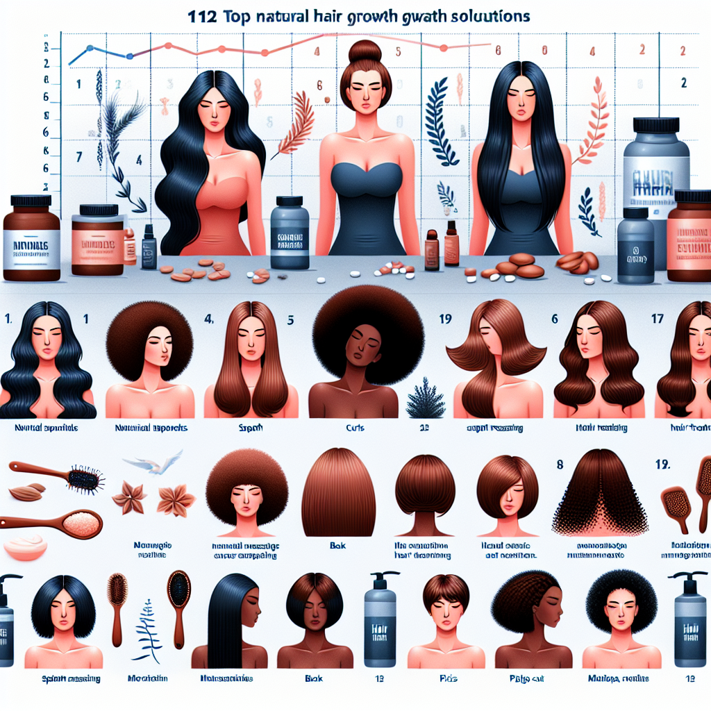 "Top 12 Women's Hair Growth Solutions for 2024: Boost Your Locks Naturally"