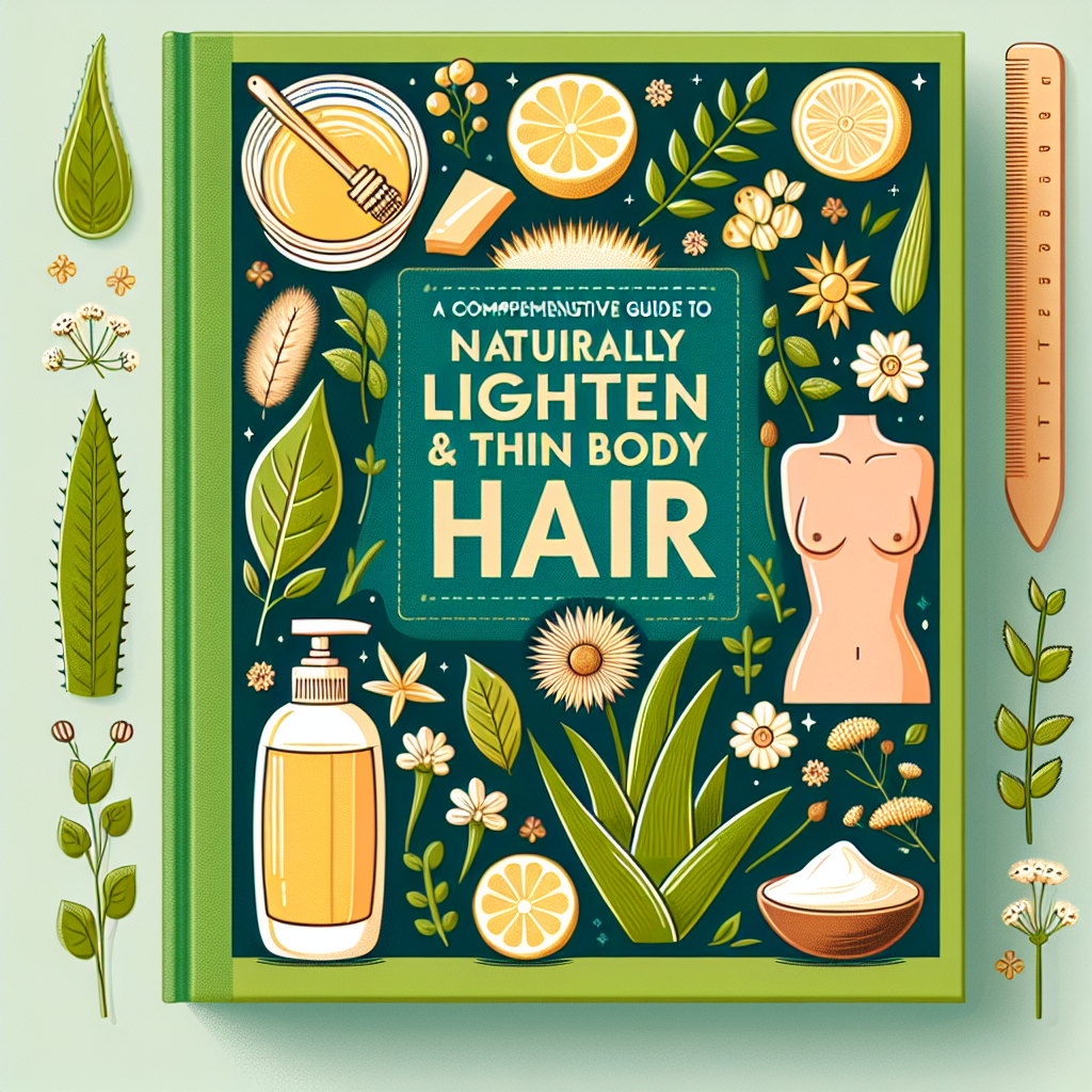 "Natural Methods to Lighten and Thin Body Hair: A Comprehensive Guide"