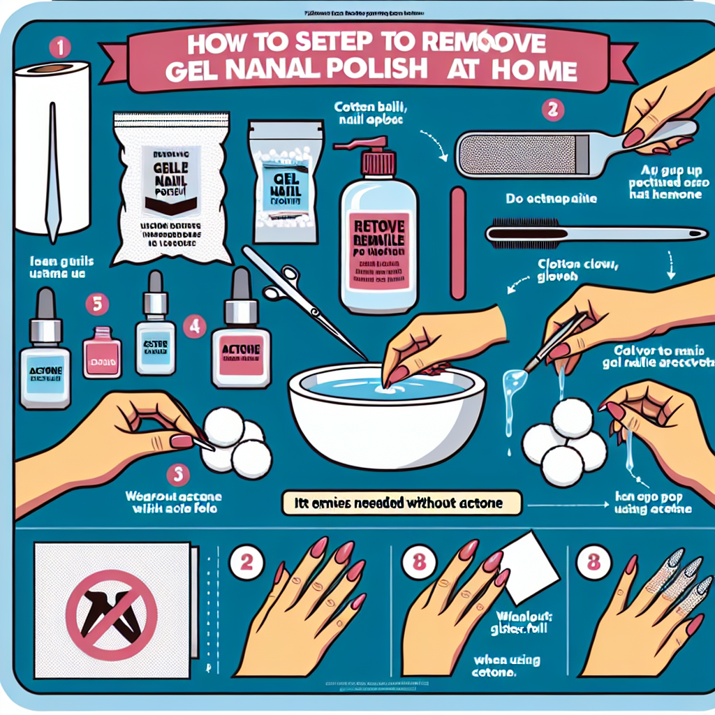 "Quick & Easy Guide to Removing Gel Nail Polish at Home (With or Without Acetone)"