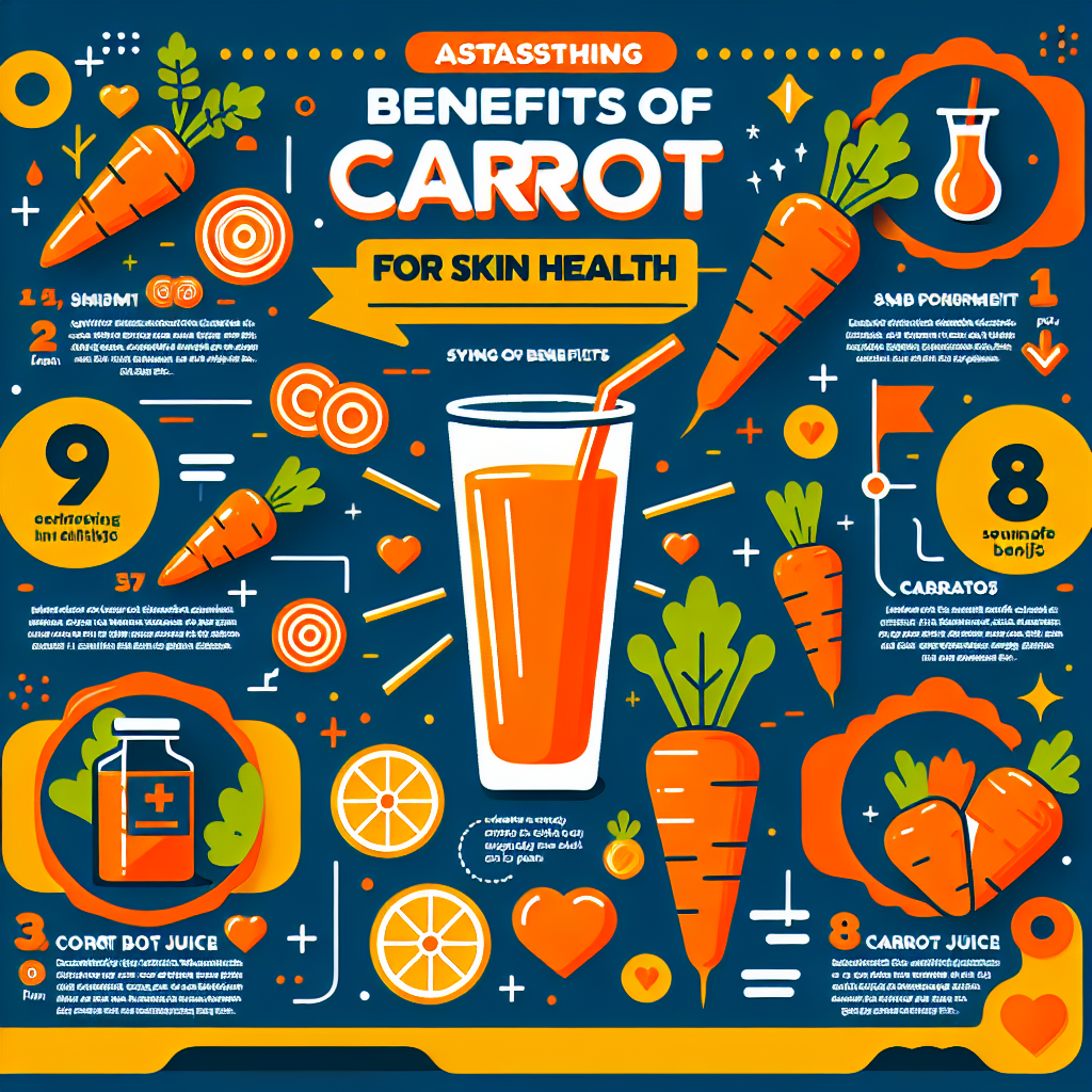 "Discover the 9 Astonishing Benefits of Carrot Juice for Your Skin"