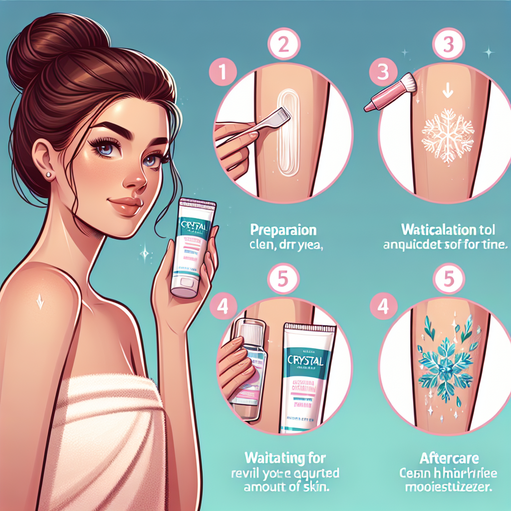 "Step-by-Step Guide: Using Crystal Hair Removal Effectively"