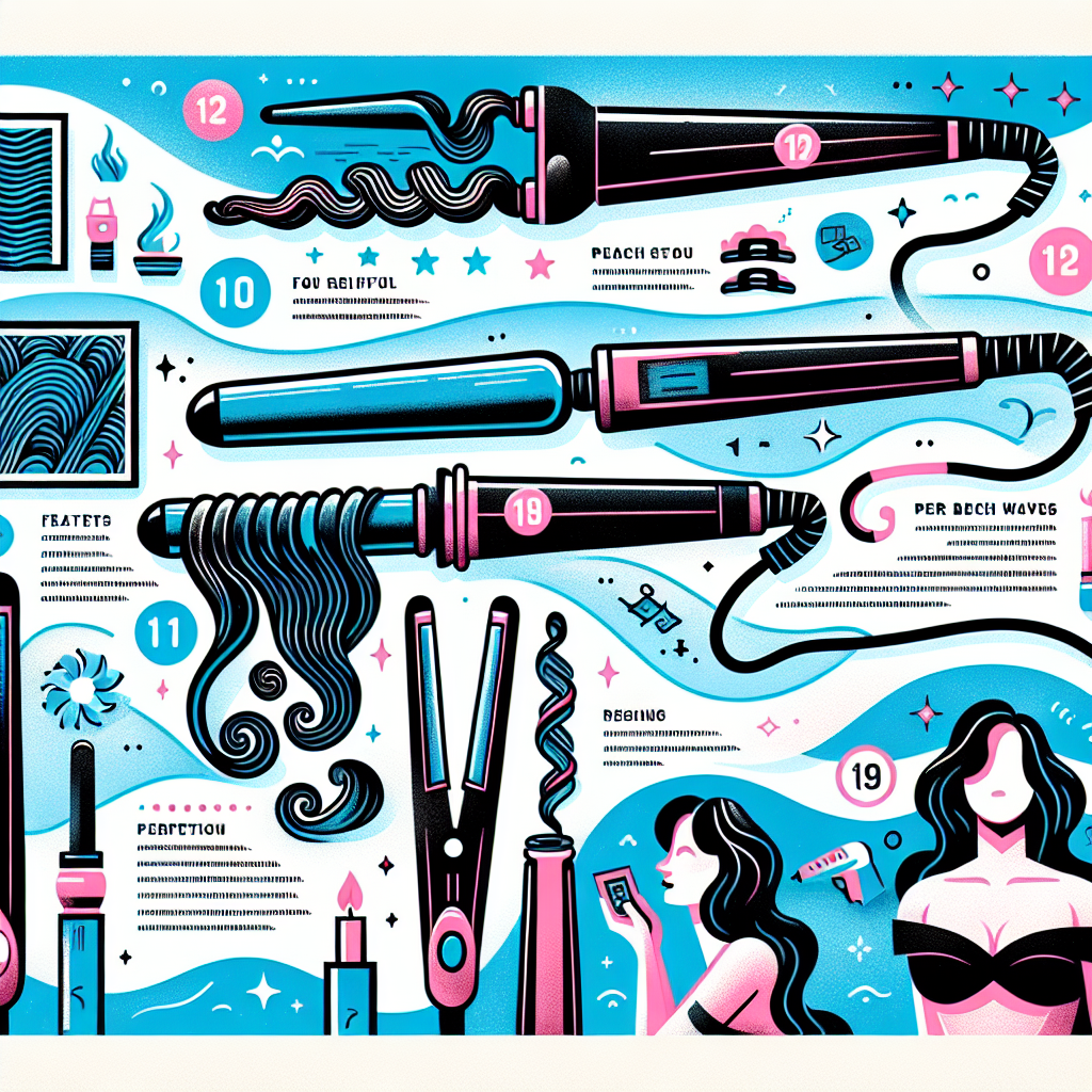 "Top 10 Curling Irons for Perfect Beach Waves in 2023: An SEO-Friendly Guide"