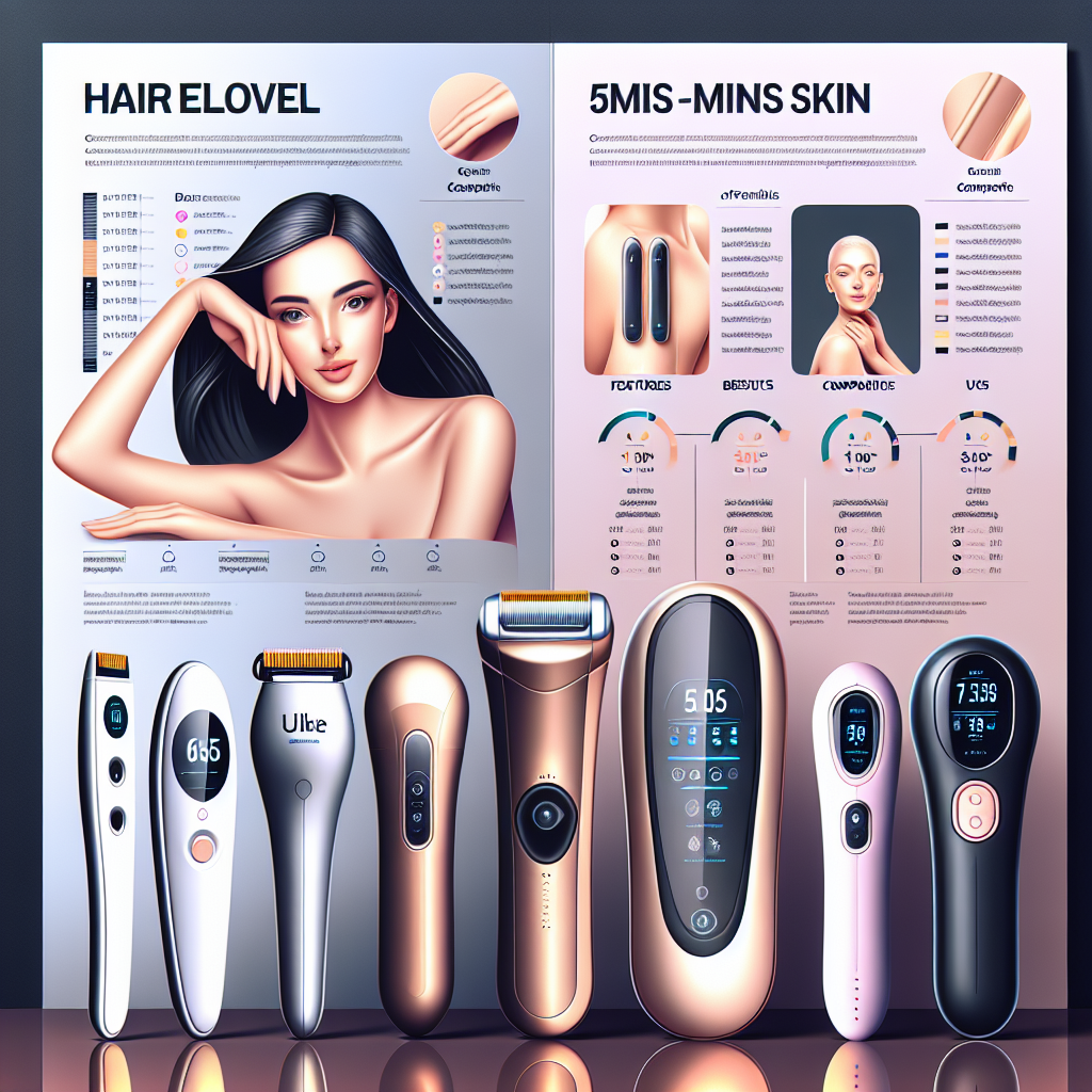 "Ulike vs 5minskin: Comparing Top Hair Removal Devices for Optimal Results"