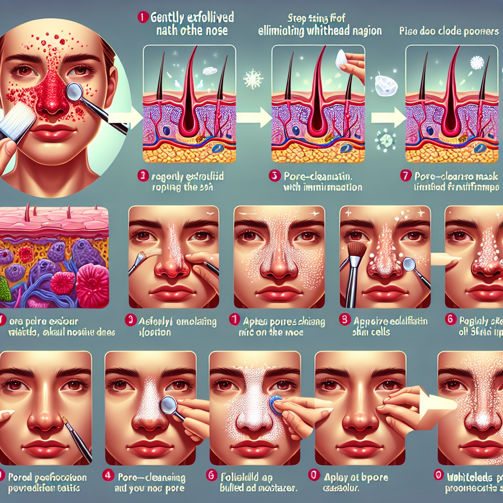 "Eliminating Whiteheads on the Nose: Understanding Causes and Exploring Effective Treatments"