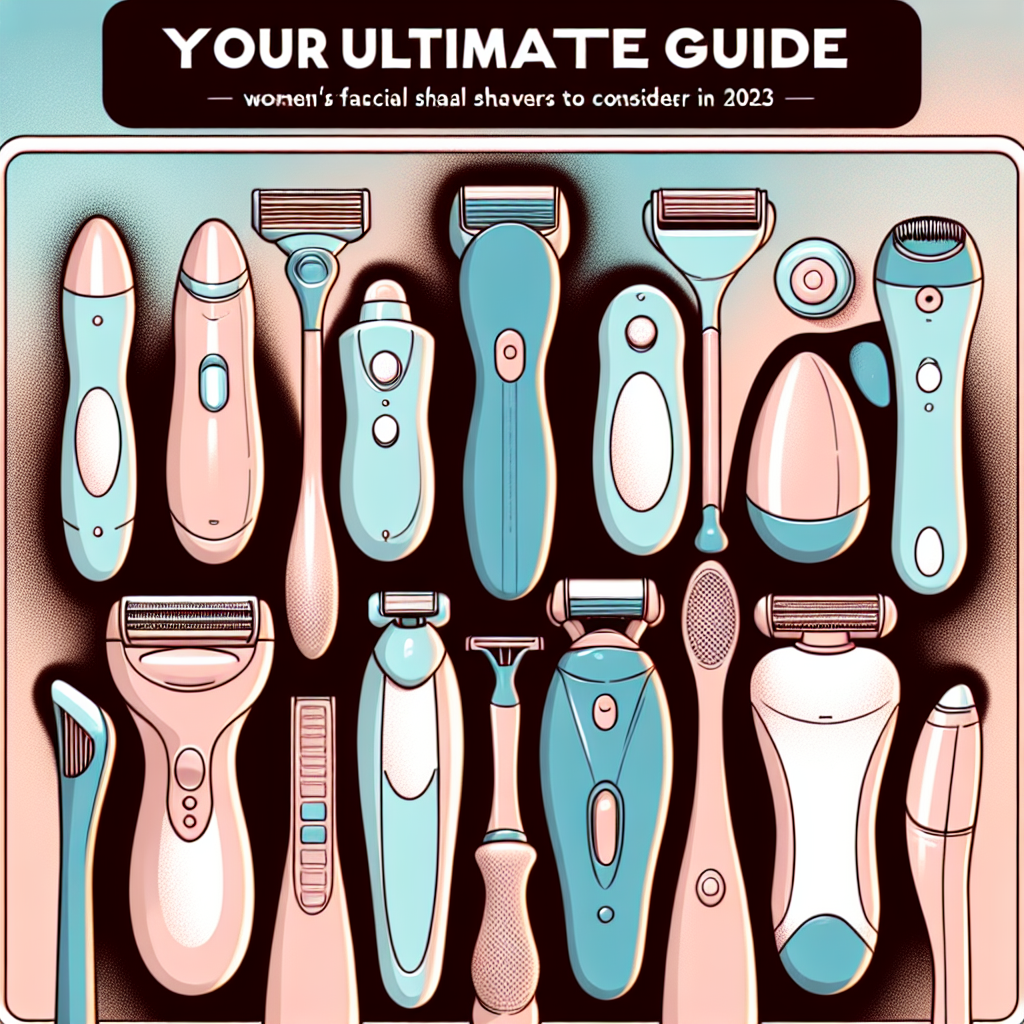 "Top 10 Women's Facial Shavers to Consider in 2023: Your Ultimate Guide"