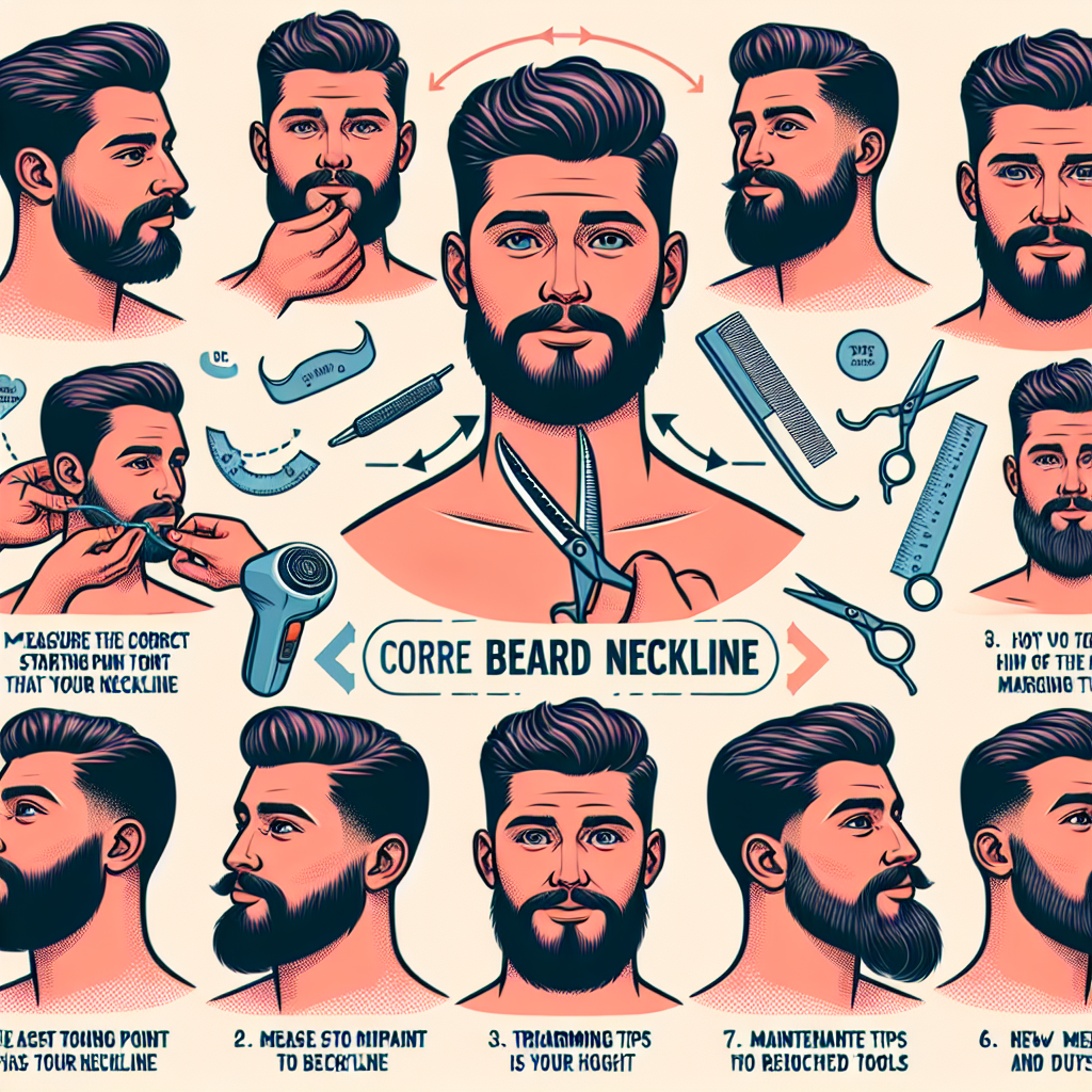 "Is Your Beard Neckline Too High? Discover Proven Techniques to Correct It"