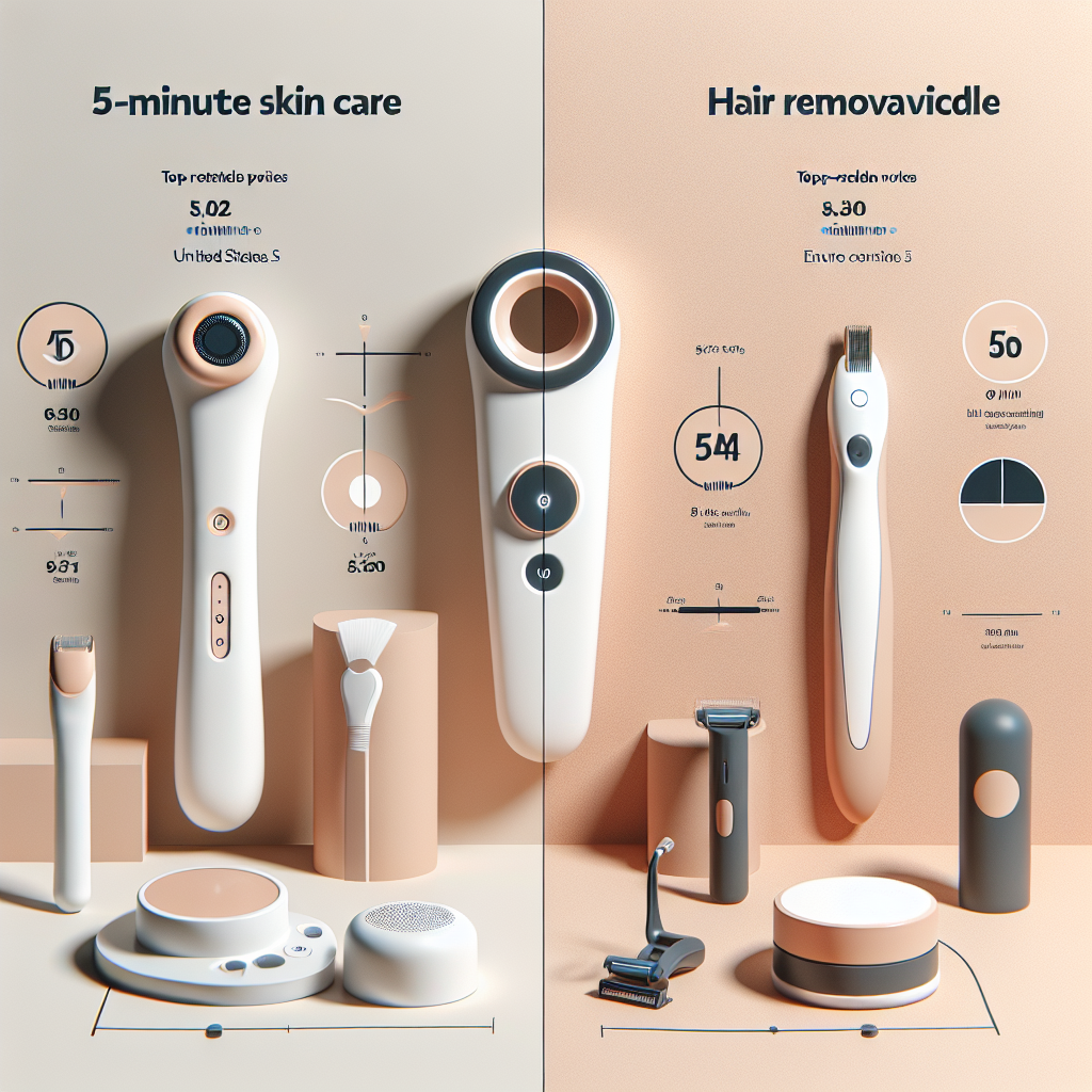 "Comparing Nood, 5MinSkin, and Ulike: The Best Hair Removal Device for American and European Users"