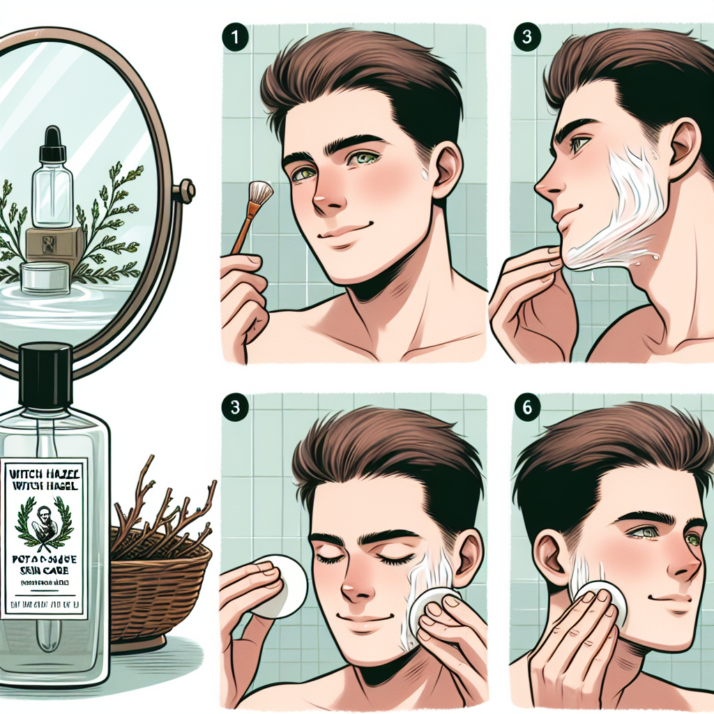 "Guide to Using Witch Hazel for Post-Shave Skin Care"