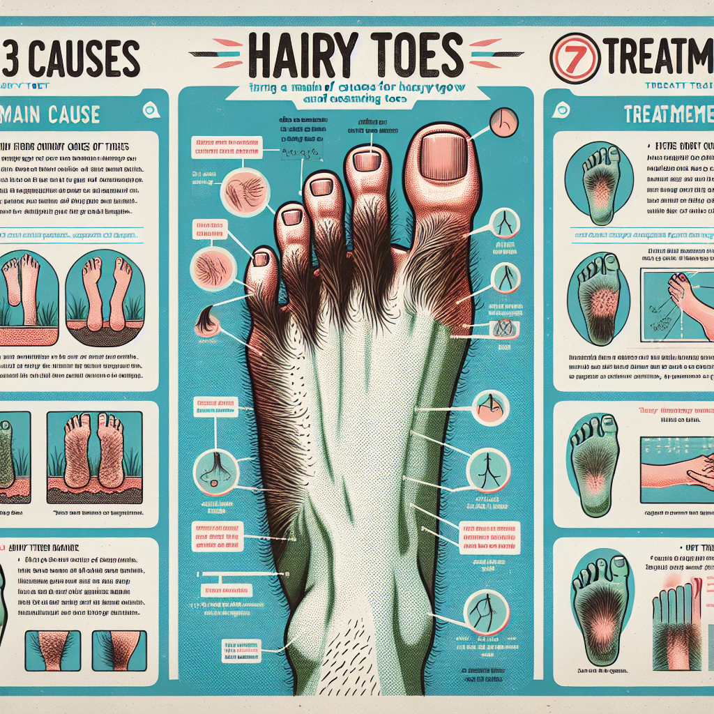 "Understanding the Causes of Hairy Toes: 3 Key Reasons and 7 Effective Treatment Methods"