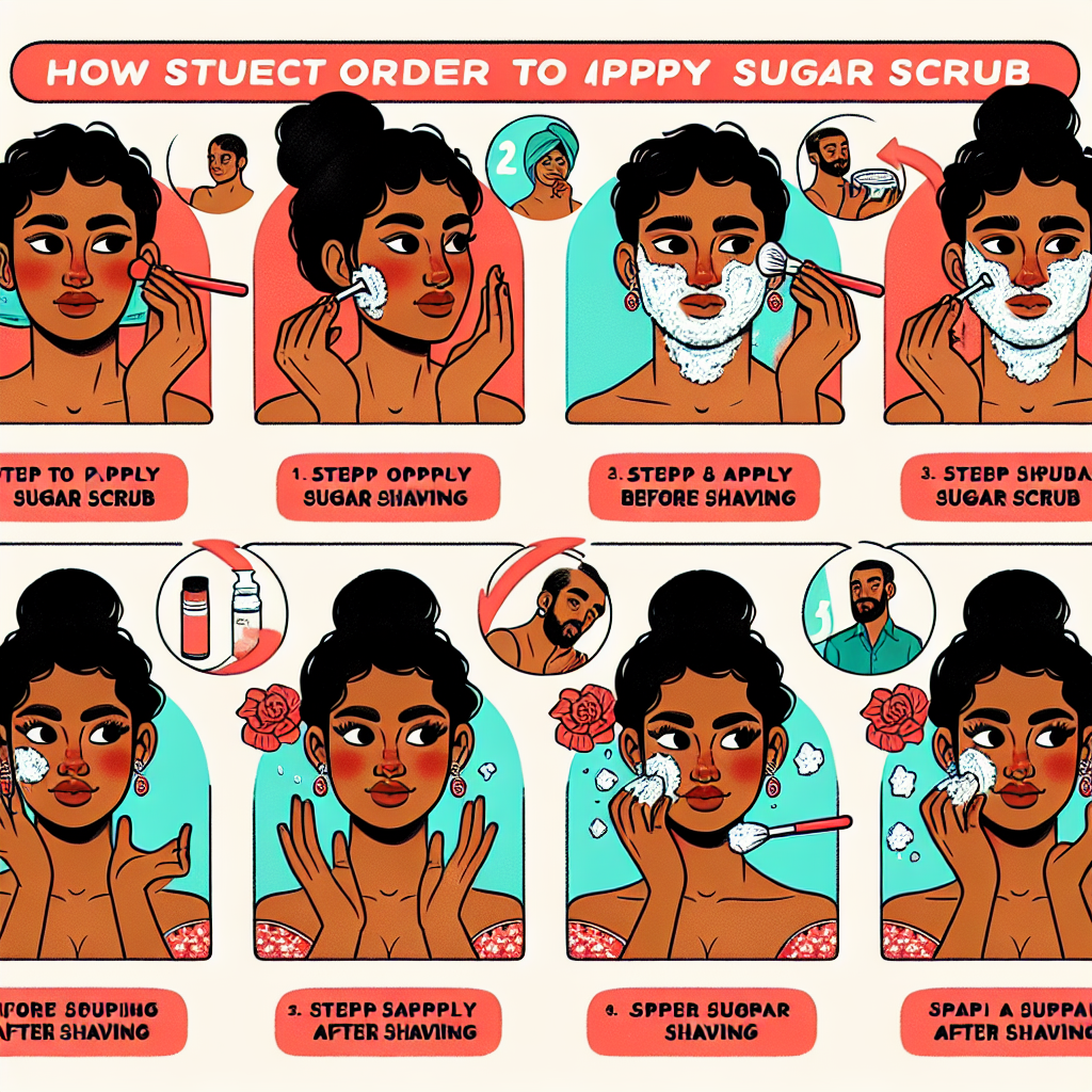 "Should You Apply Sugar Scrub Before or After Shaving? A Complete Guide"