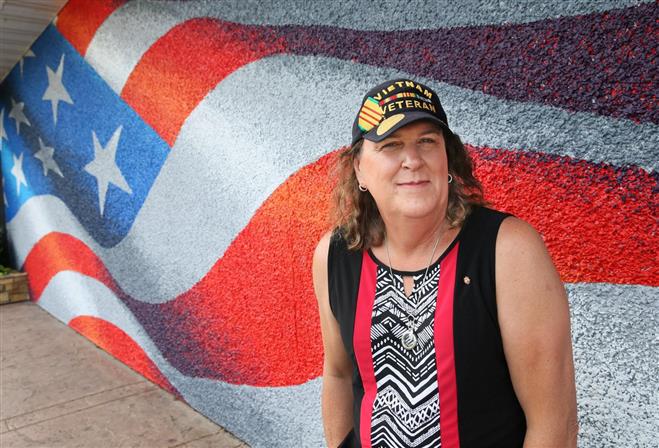 Darla Lannert served two tours of duty in Vietnam as Rick Lannert. “Trust me, I never chose this. People don’t choose to be humiliated, have their life threatened, lose their family and friends,” she says.