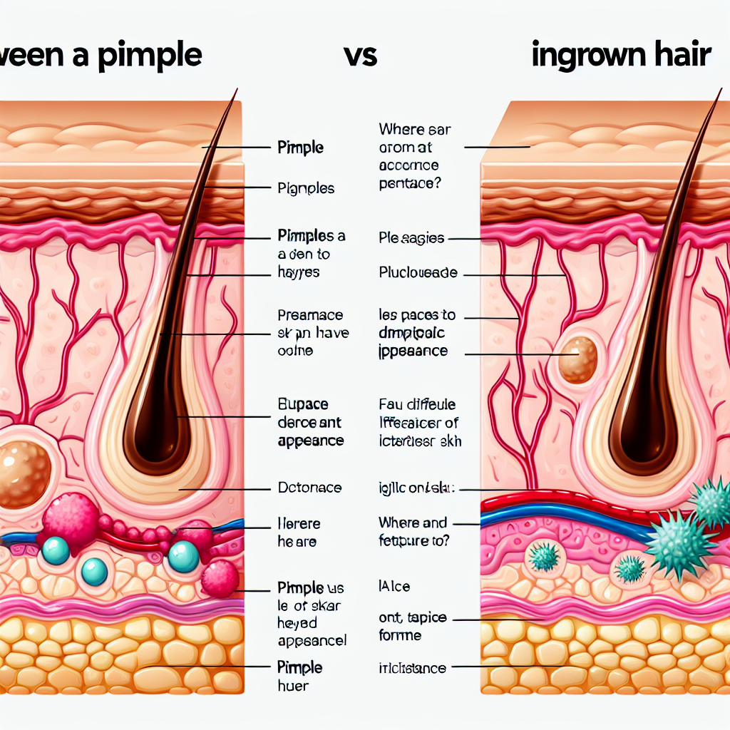 "Pimple or Ingrown Hair: Understanding the Key Differences"