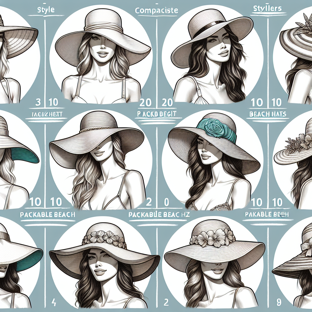 "Top 10 Women's Packable Beach Hats for 2023: Ultimate Guide"