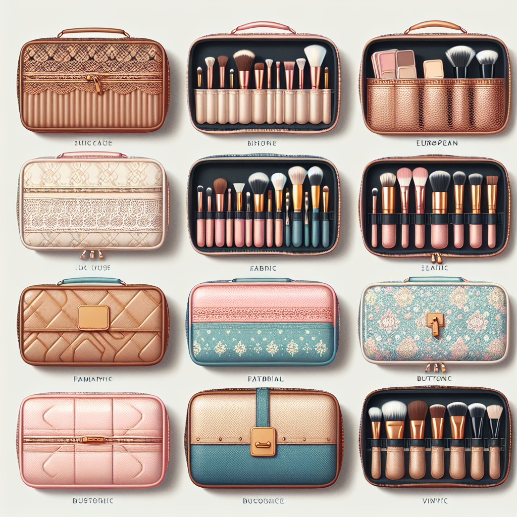 "Top 12 Travel Cases for Makeup Brushes: 2023 Guide for U.S. and European Shoppers"