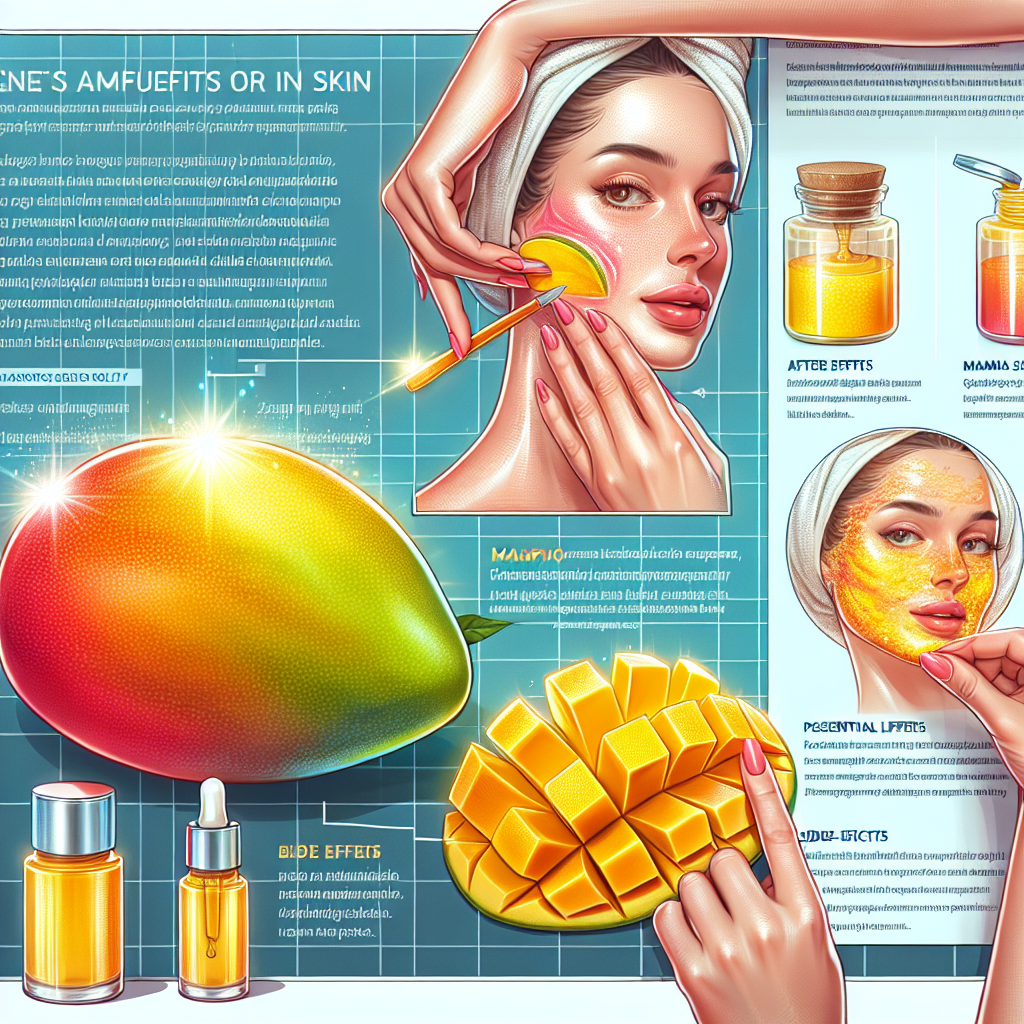 "Exploring Mango Benefits for Skin: Usage, Advantages, and Potential Side Effects"