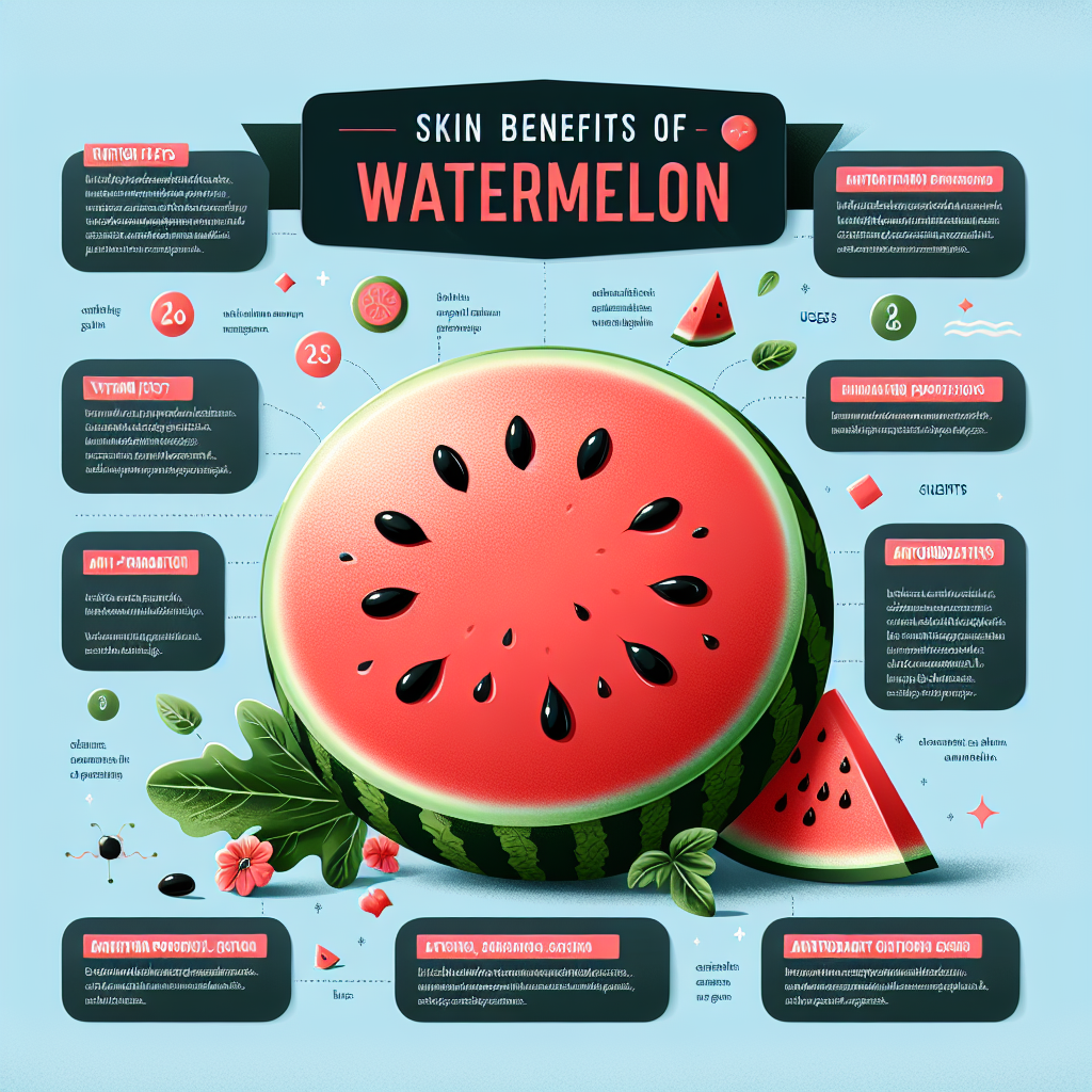 "Exploring the Skin Benefits of Watermelon: Nutrition Facts, Uses & Scientific Findings"