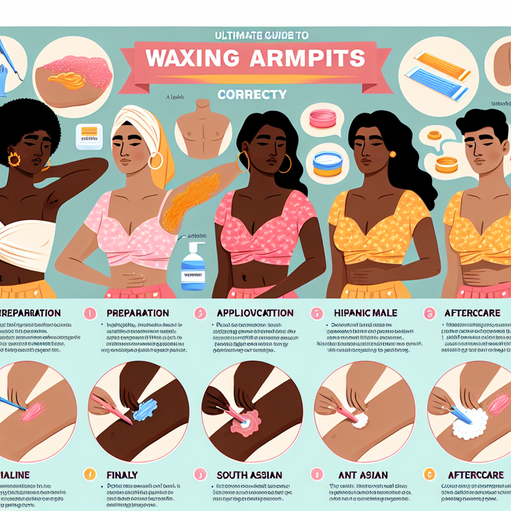 "Ultimate Guide to Waxing Armpits Correctly: Step-by-Step Process Explained"